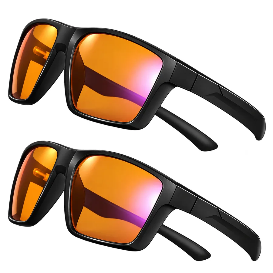 Orange Bildschirmbrille